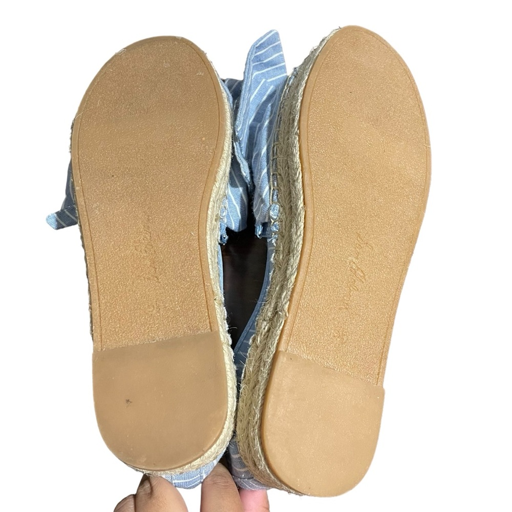 Sam Edelman Ciara blue bow Espadrille - Picture 6 of 6